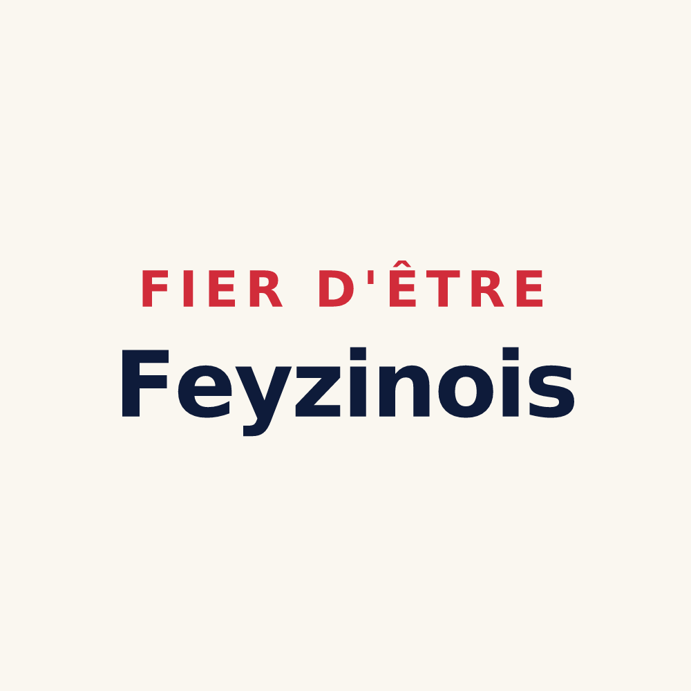 Tasse « Fier d'être Feyzinois » — design pour Feyzin