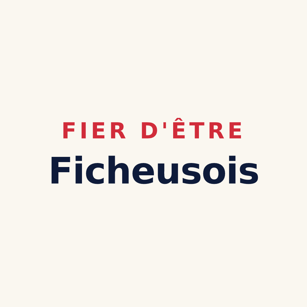 Tasse « Fier d'être Ficheusois » — design pour Ficheux