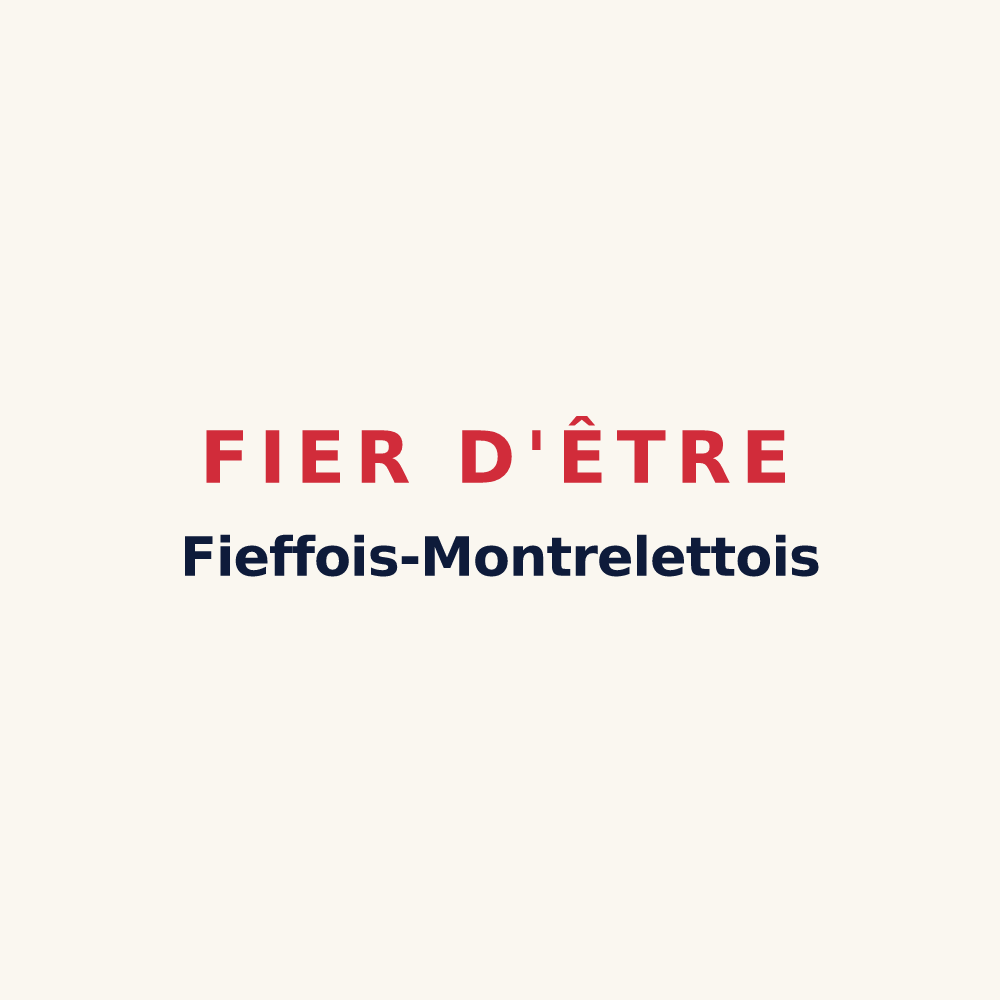 Tasse « Fier d'être Fieffois-Montrelettois » — design pour Fieffes-Montrelet