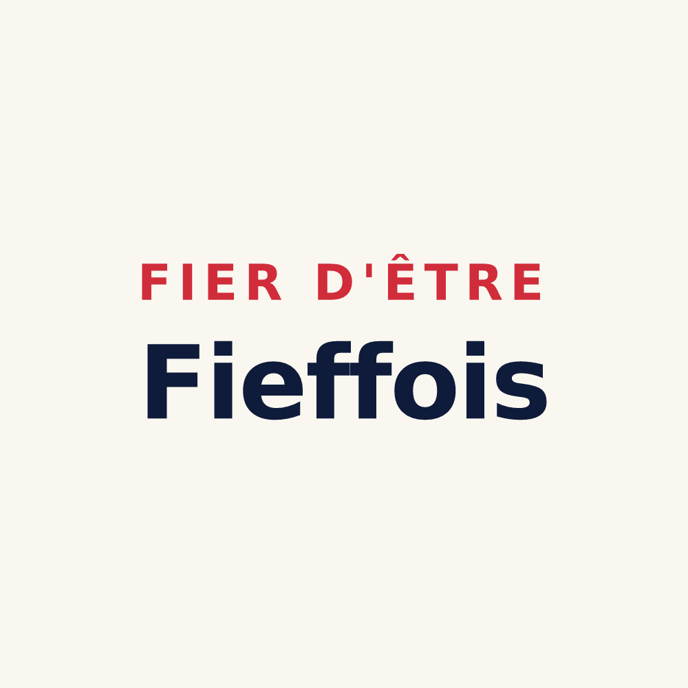 Tasse « Fier d'être Fieffois » — design pour Fiefs