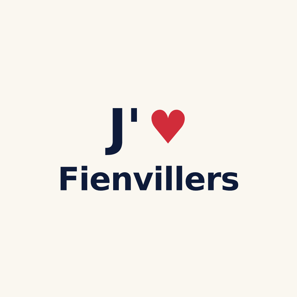Tasse personnalisée Fienvillers — design J'aime Fienvillers