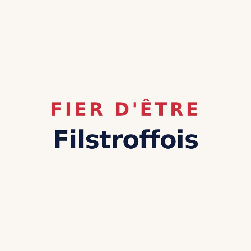 Tasse « Fier d'être Filstroffois » — design pour Filstroff