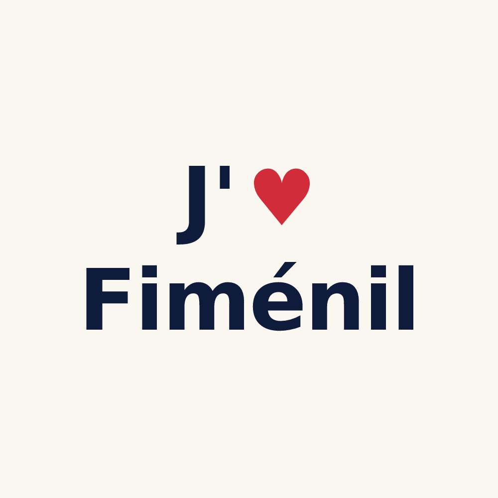 Tasse personnalisée Fiménil — design J'aime Fiménil