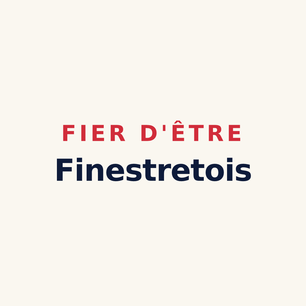 Tasse « Fier d'être Finestretois » — design pour Finestret