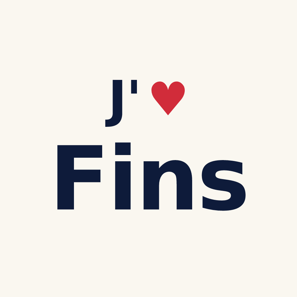 Tasse personnalisée Fins — design J'aime Fins