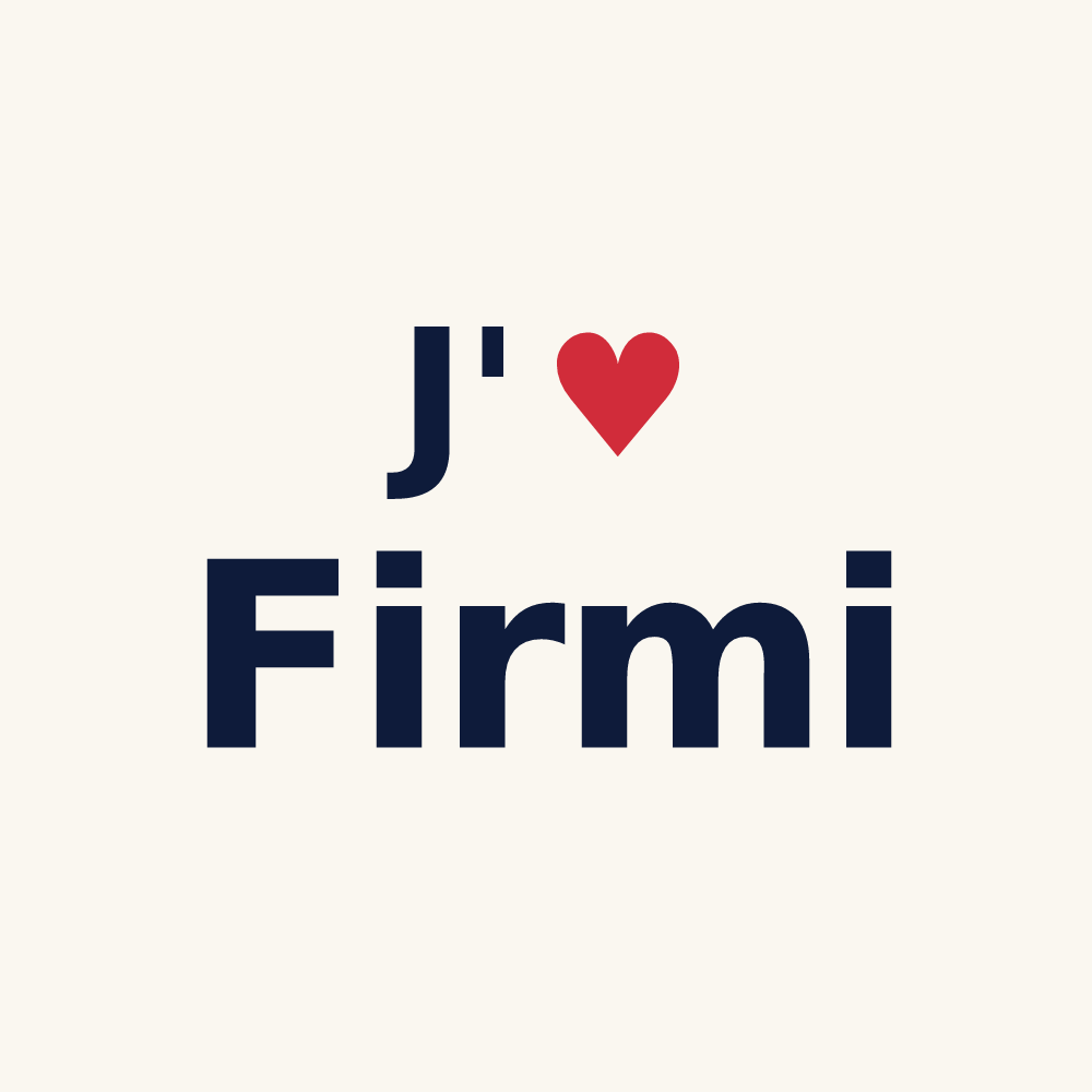 Tasse personnalisée Firmi — design J'aime Firmi