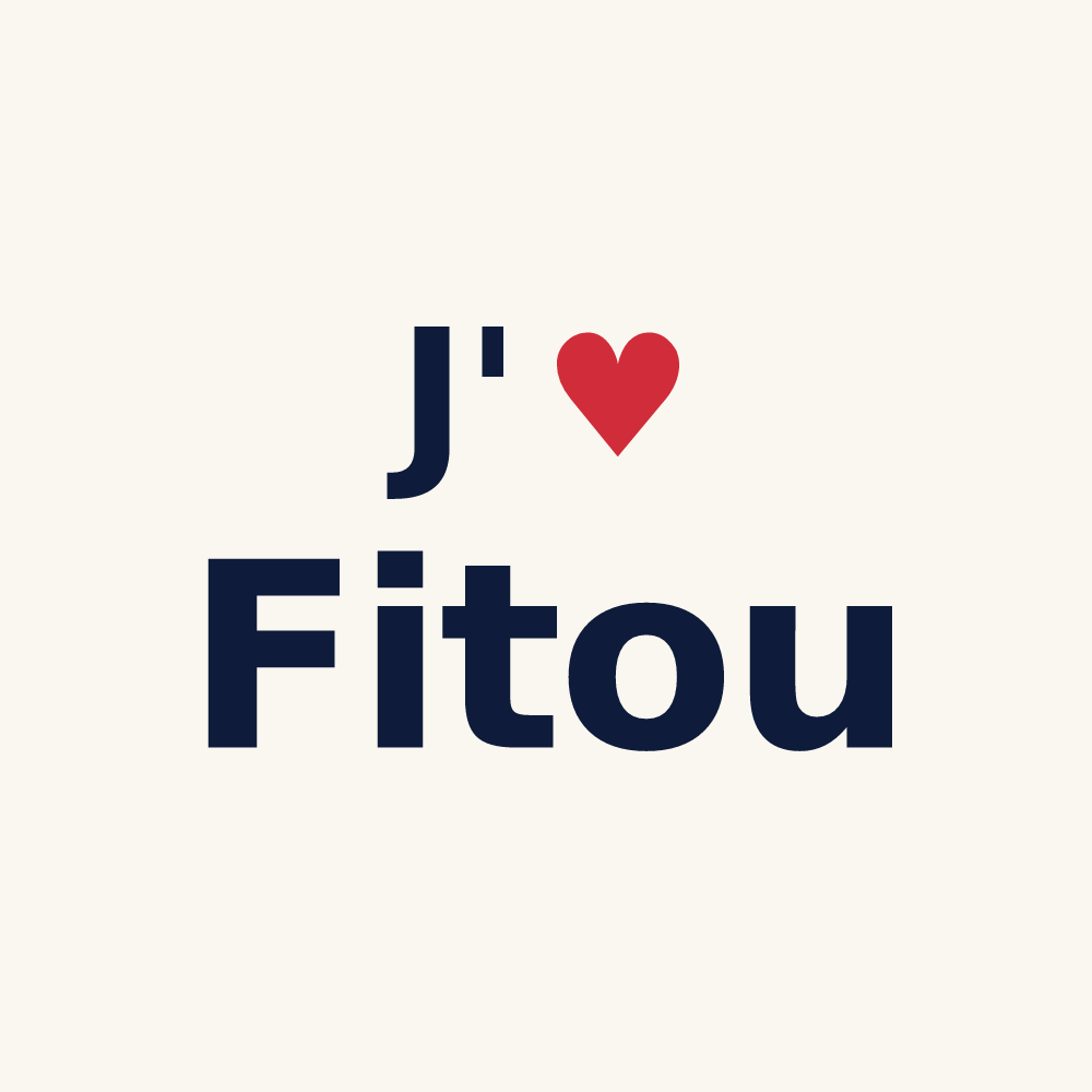 Tasse personnalisée Fitou — design « J'aime Fitou » imprimé sur la tasse