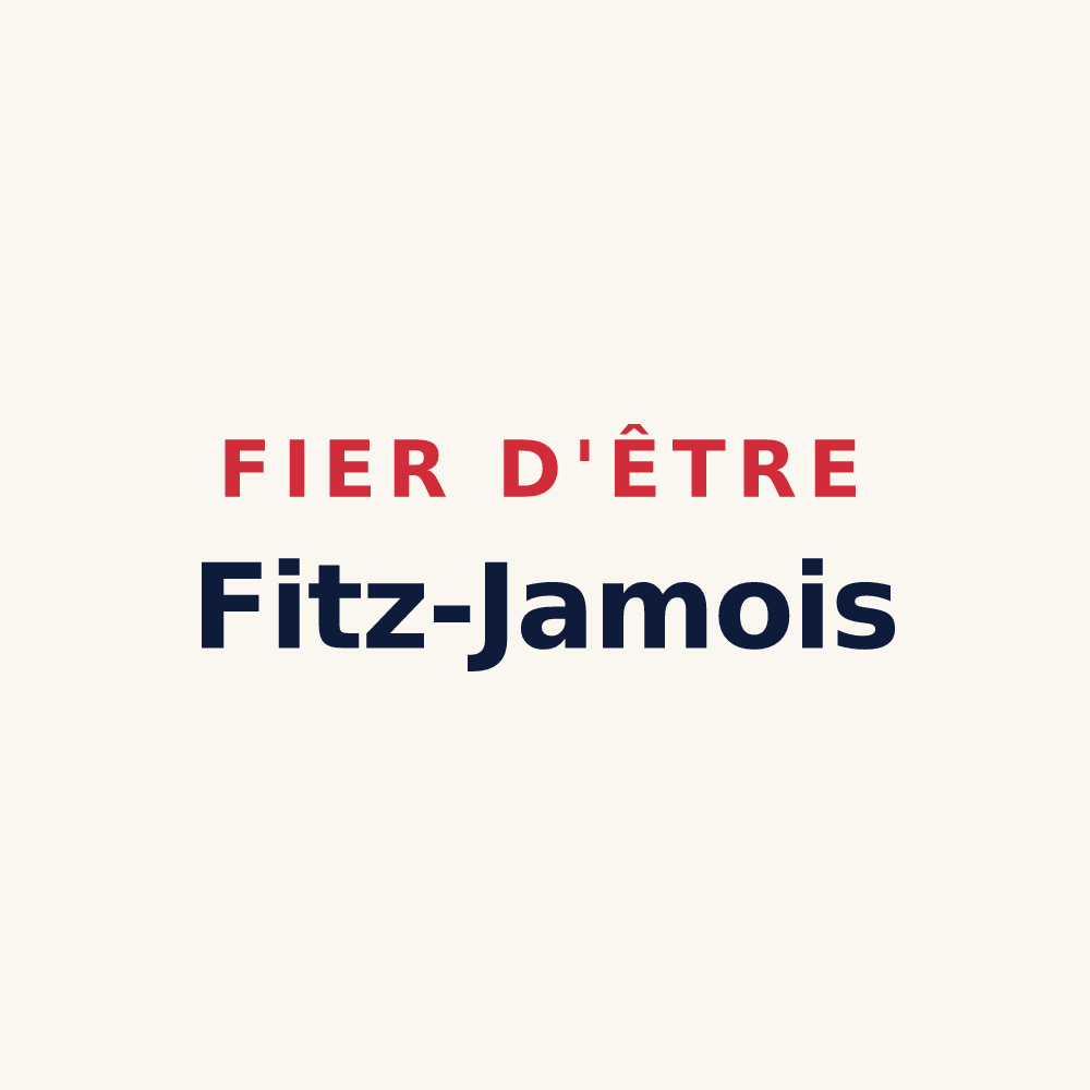 Tasse « Fier d'être Fitz-Jamois » — design pour Fitz-James