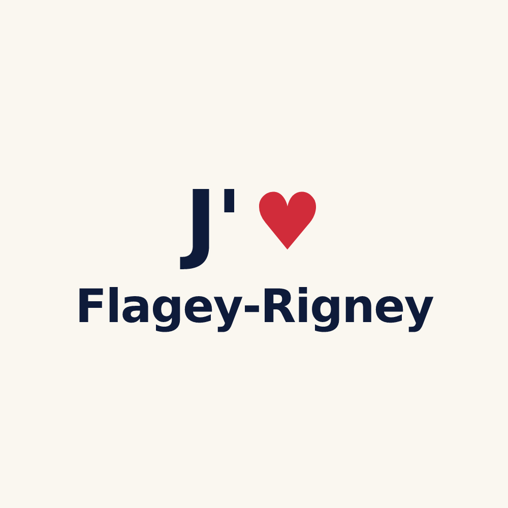 Tasse personnalisée Flagey-Rigney — design J'aime Flagey-Rigney