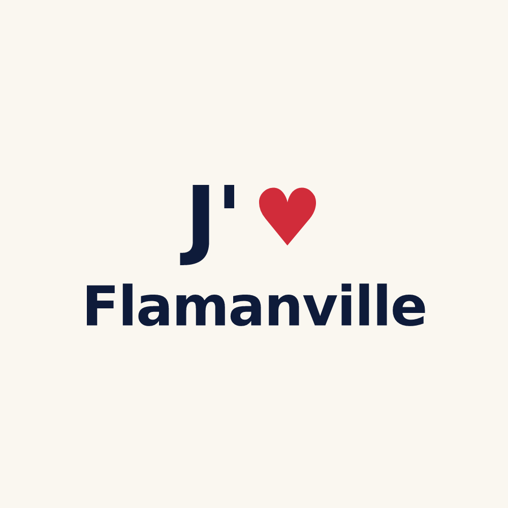 Tasse personnalisée Flamanville — design J'aime Flamanville