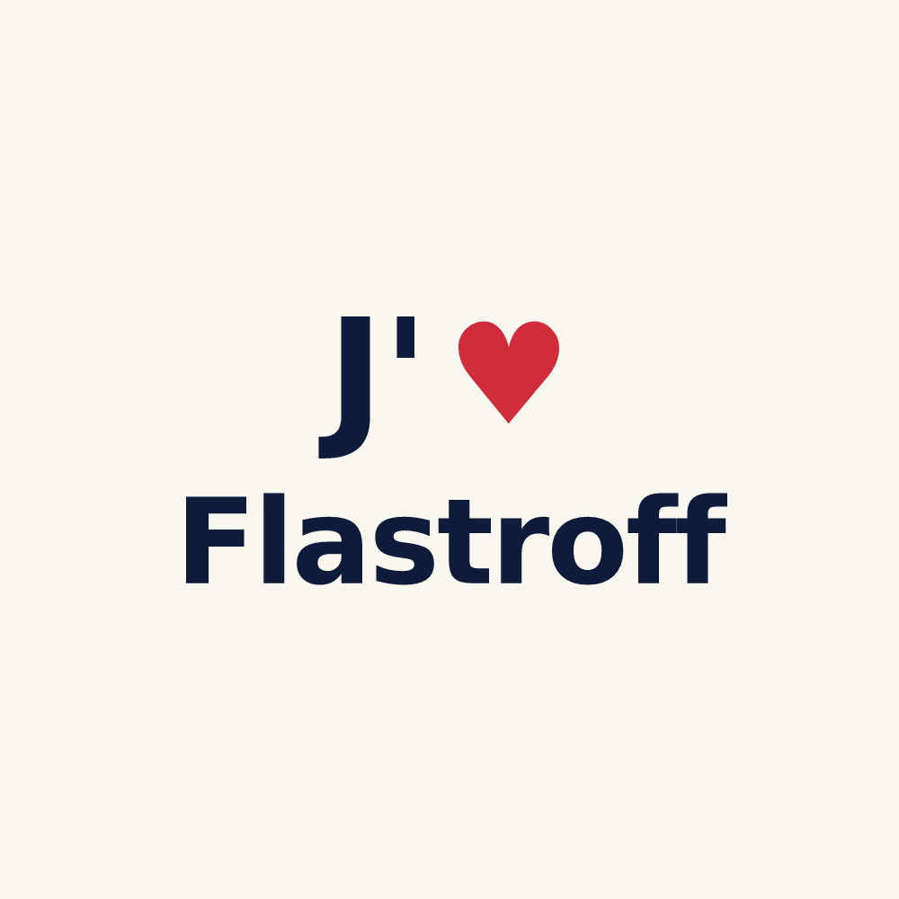 Tasse personnalisée Flastroff — design J'aime Flastroff
