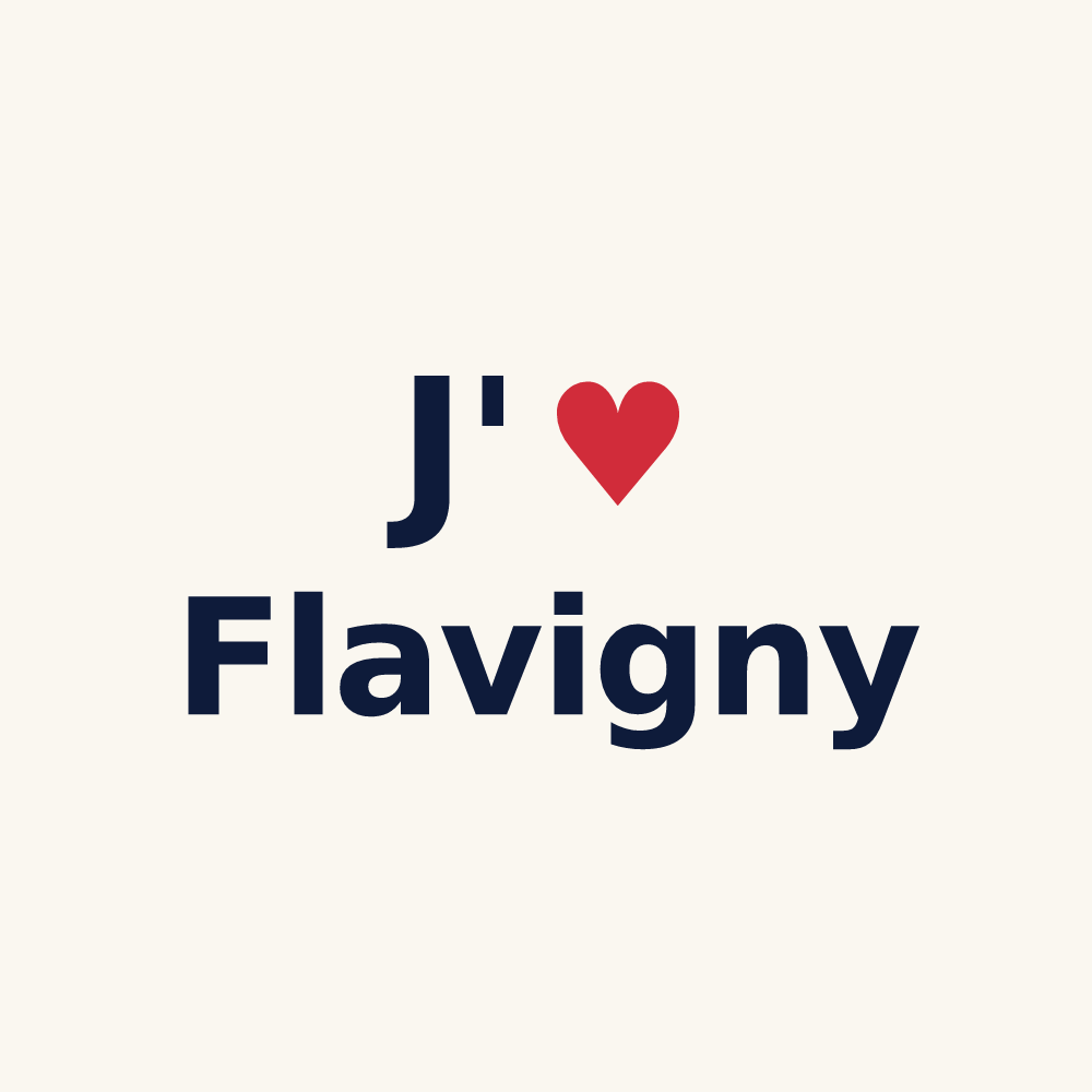 Tasse personnalisée Flavigny — design J'aime Flavigny
