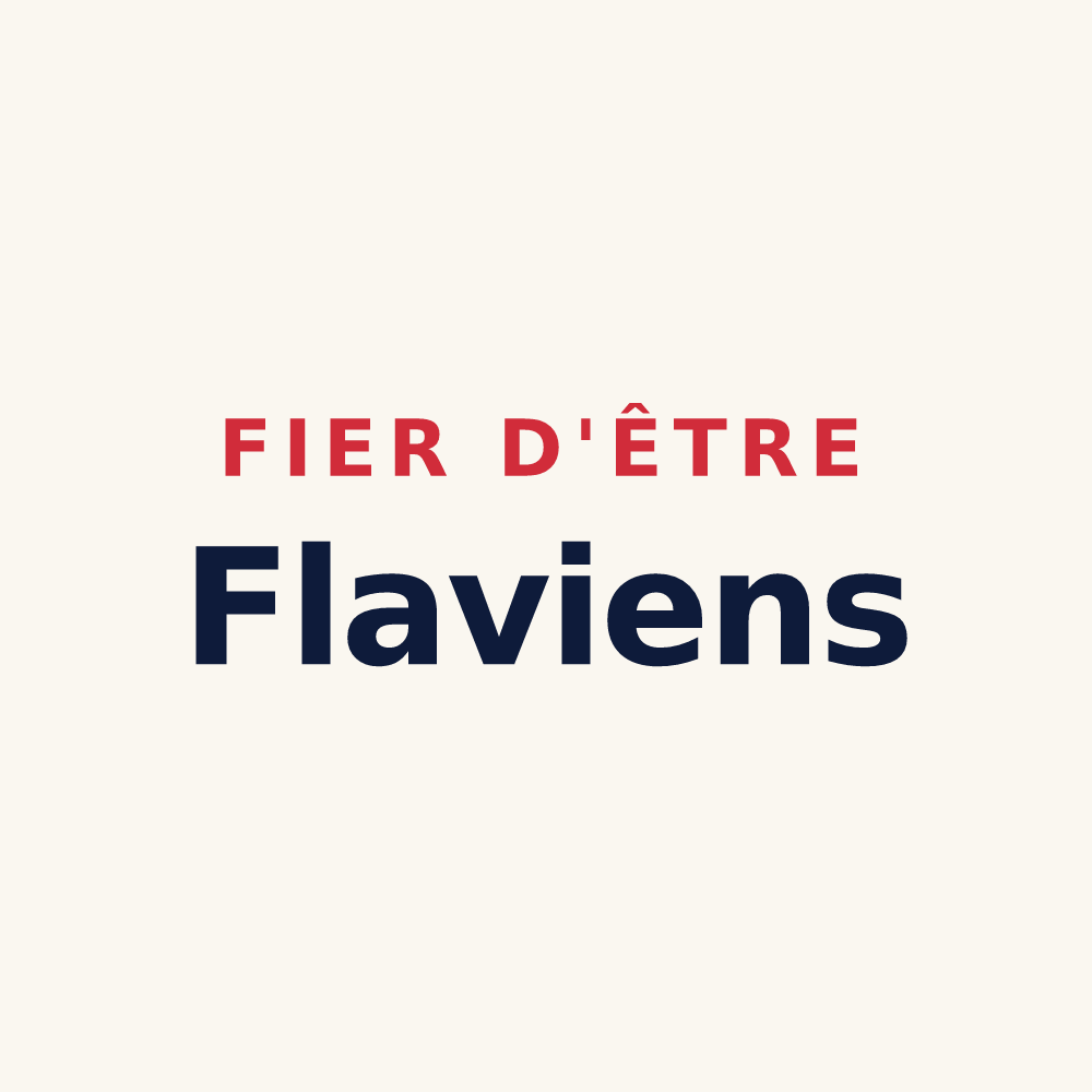 Tasse « Fier d'être Flaviens » — design pour Flavy-le-Martel