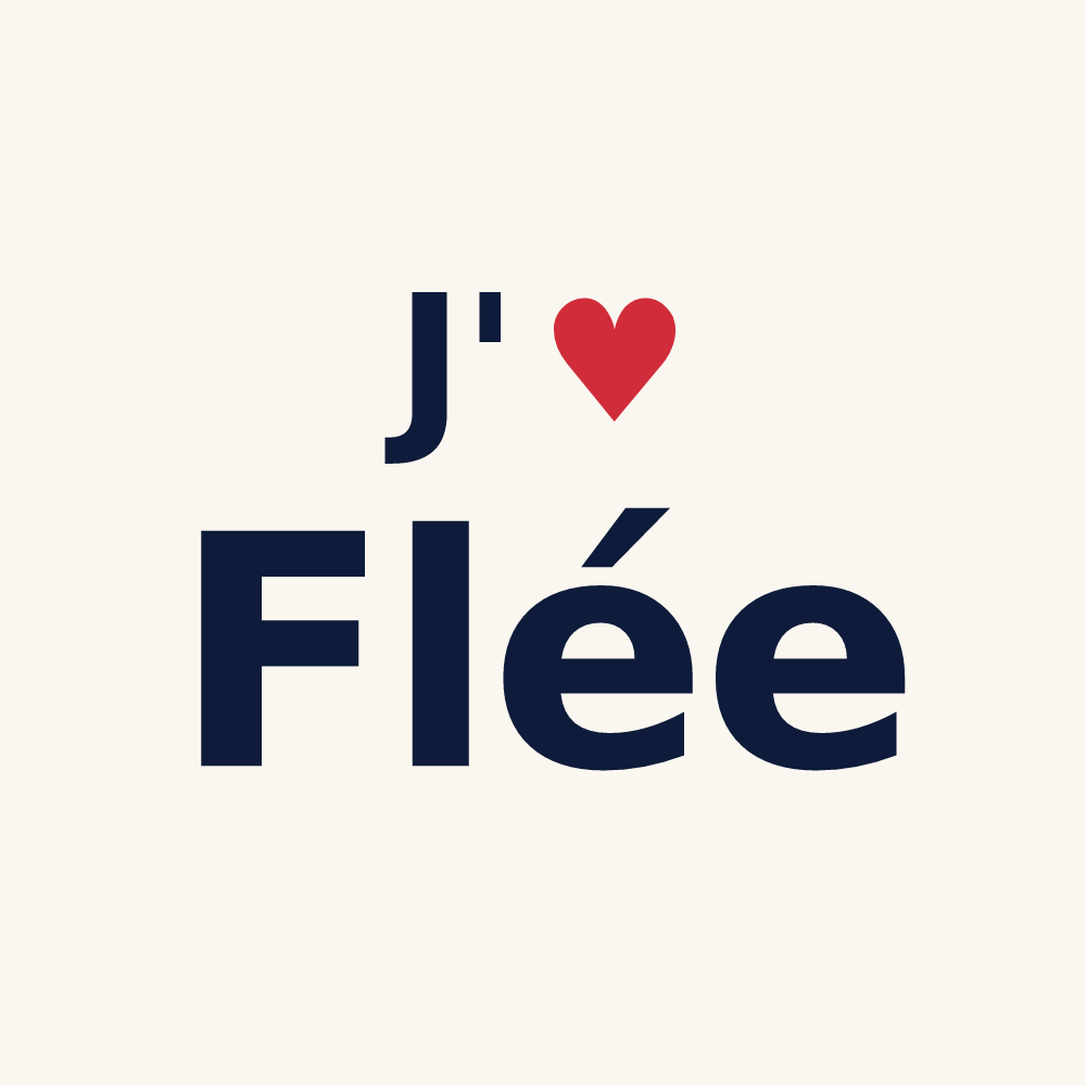 Tasse personnalisée Flée — design J'aime Flée