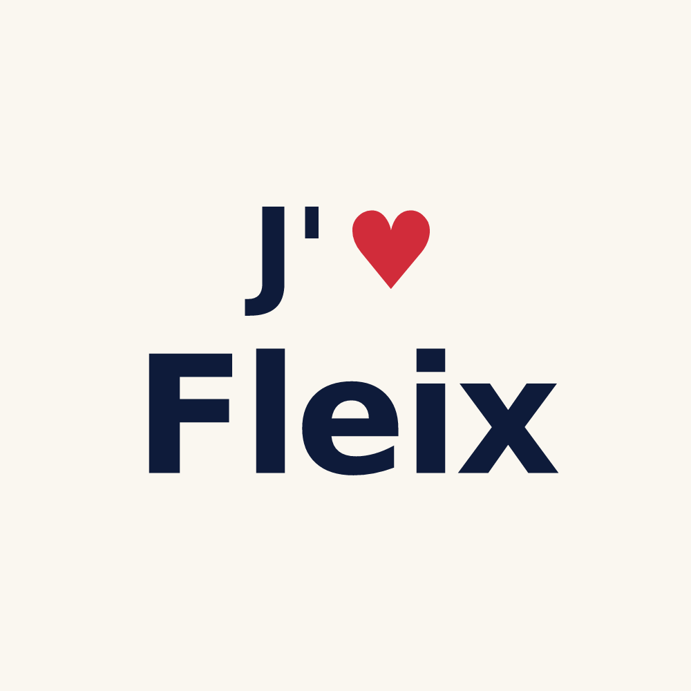 Tasse personnalisée Fleix — design J'aime Fleix