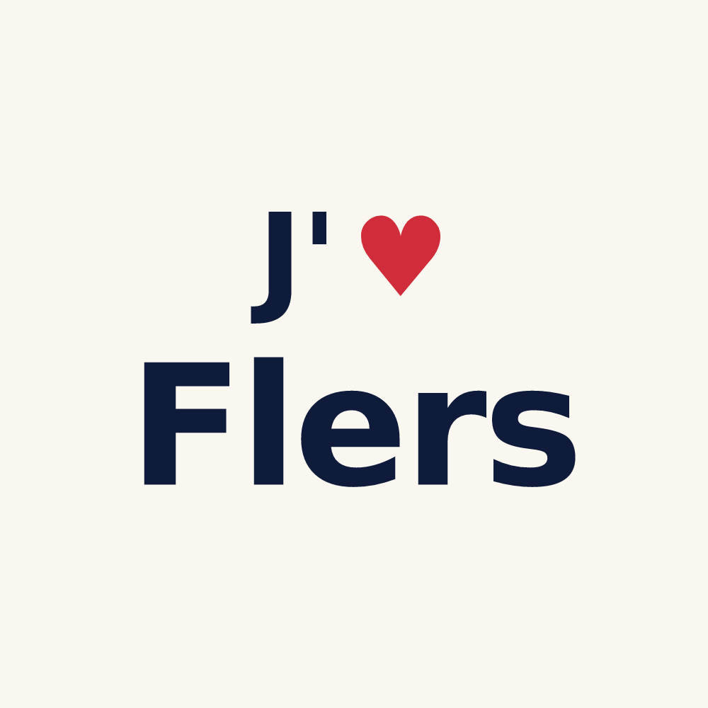 Tasse personnalisée Flers — design J'aime Flers