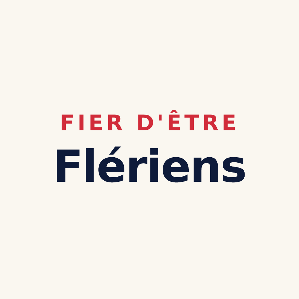 Tasse « Fier d'être Flériens » — design pour Flers