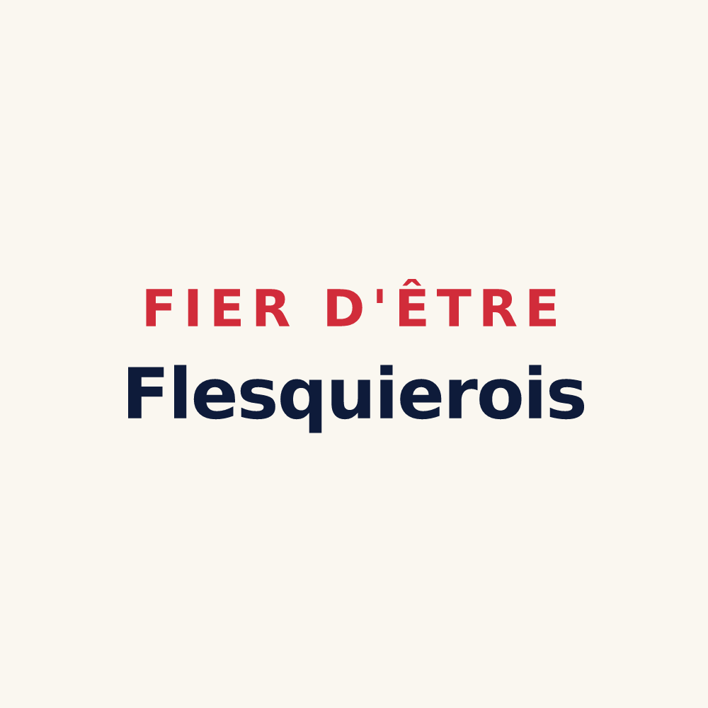 Tasse « Fier d'être Flesquierois » — design pour Flesquières
