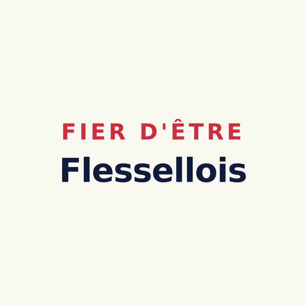 Tasse « Fier d'être Flessellois » — design pour Flesselles