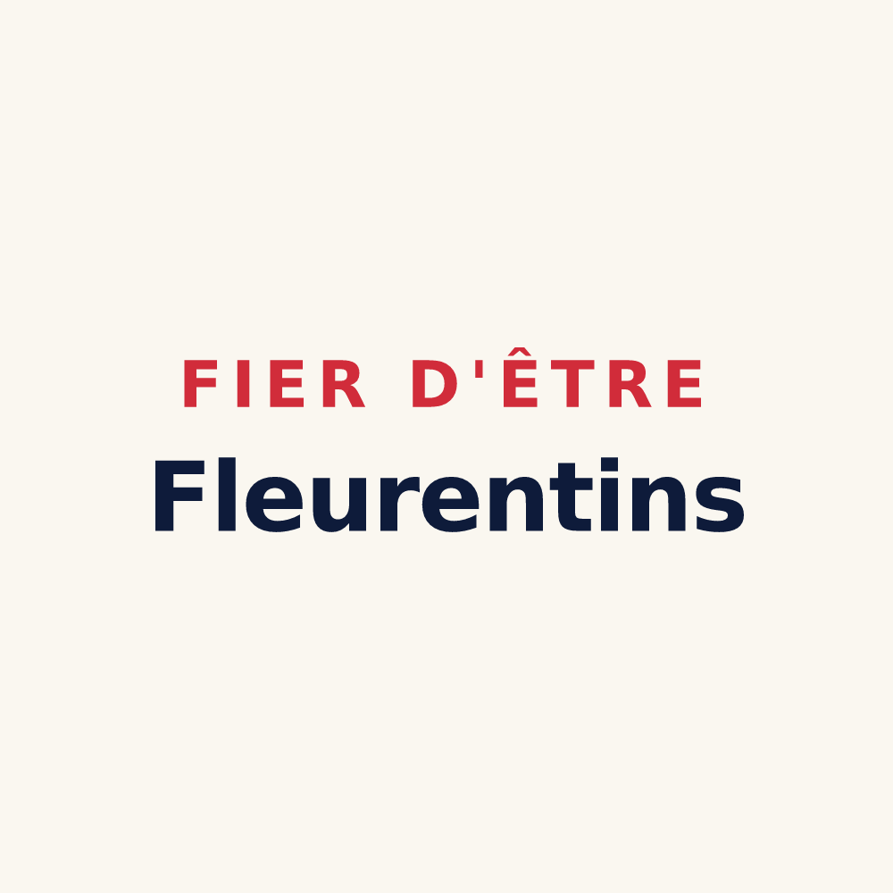 Tasse « Fier d'être Fleurentins » — design pour Fleurieu-sur-Saône