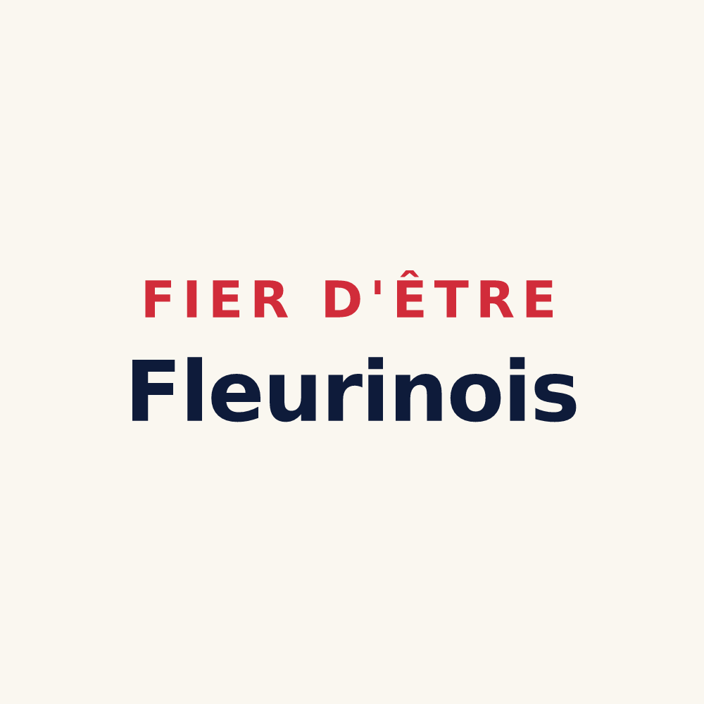 Tasse « Fier d'être Fleurinois » — design pour Fleurines