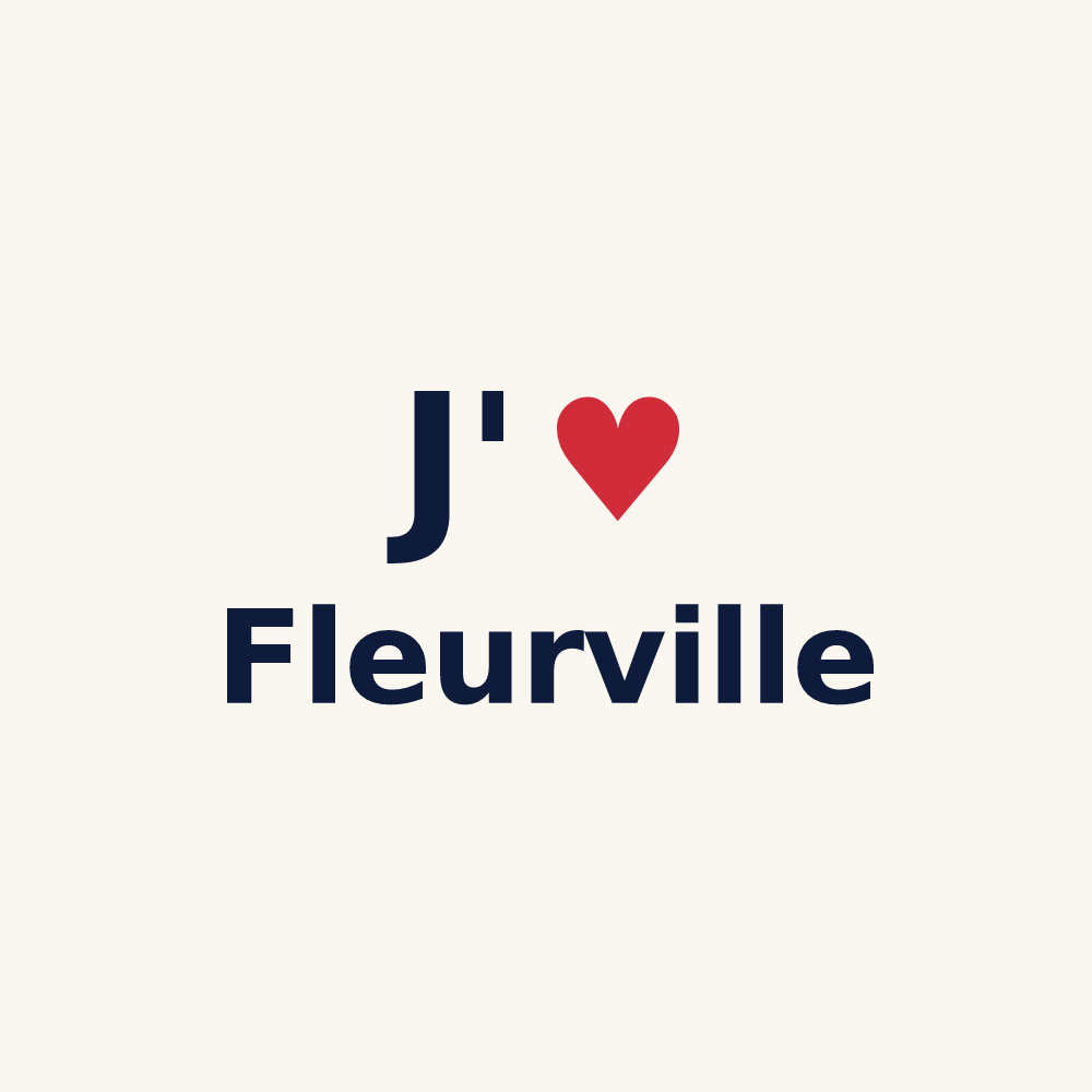 Tasse personnalisée Fleurville — design J'aime Fleurville