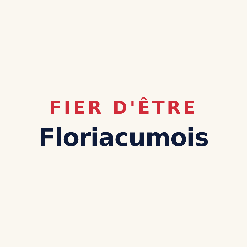 Tasse « Fier d'être Floriacumois » — design pour Fleury-Mérogis