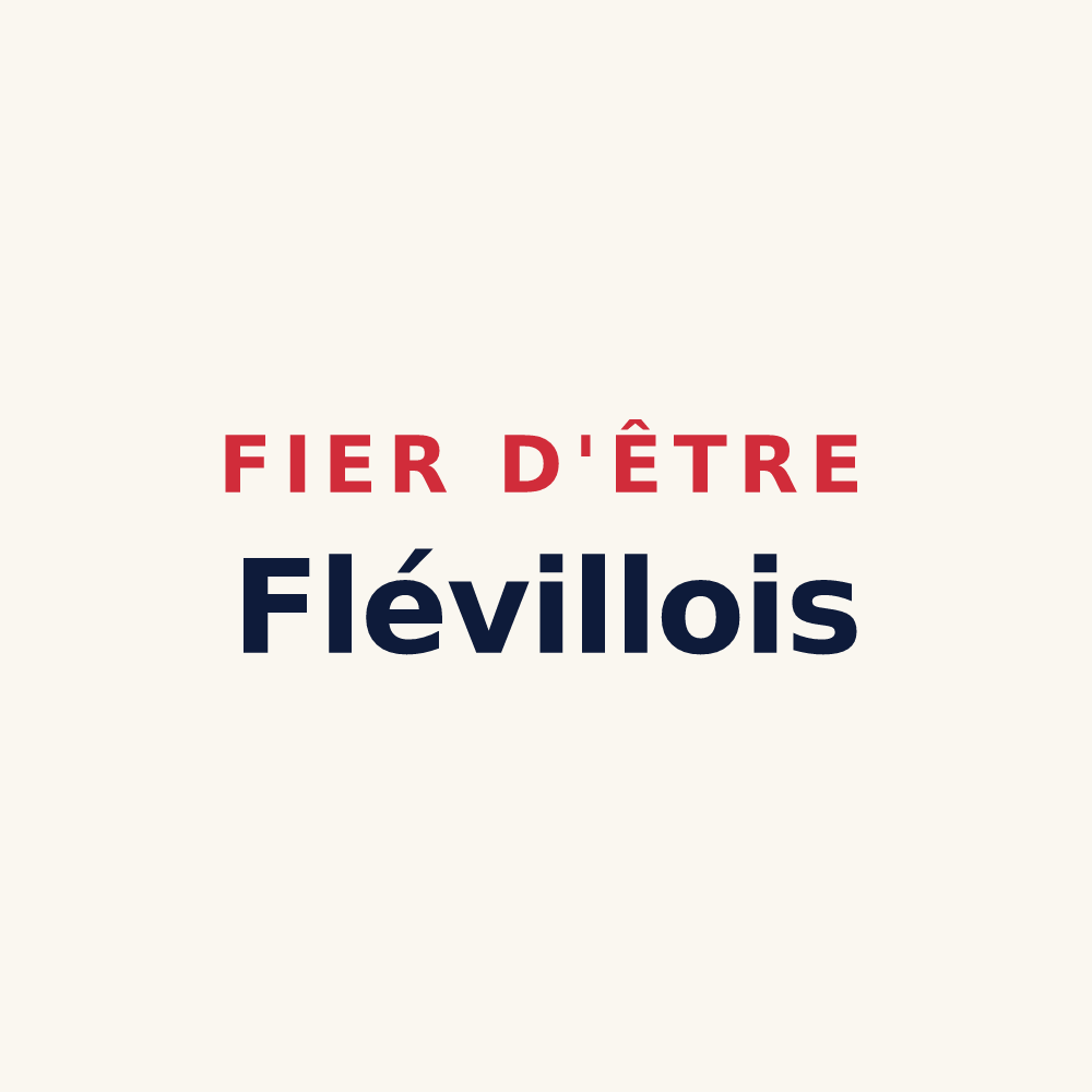Tasse « Fier d'être Flévillois » — design pour Fléville-devant-Nancy