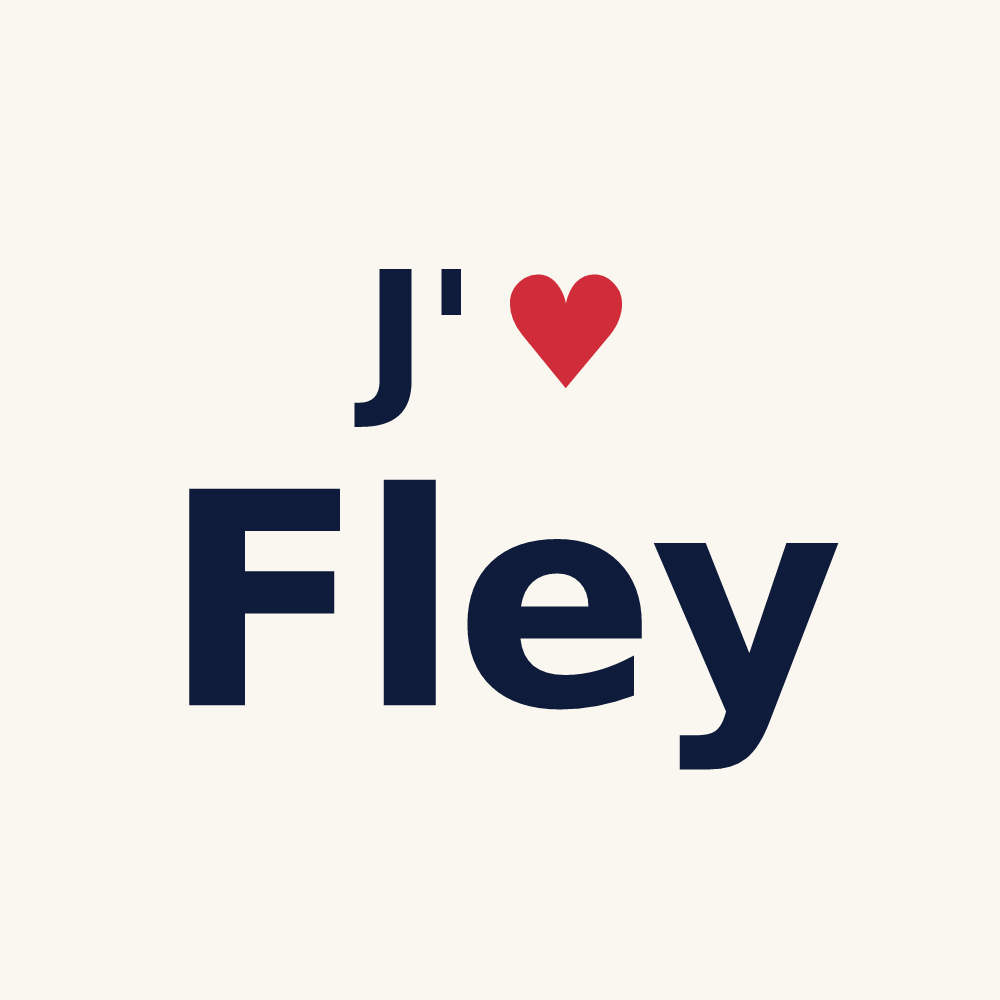 Tasse personnalisée Fley — design J'aime Fley