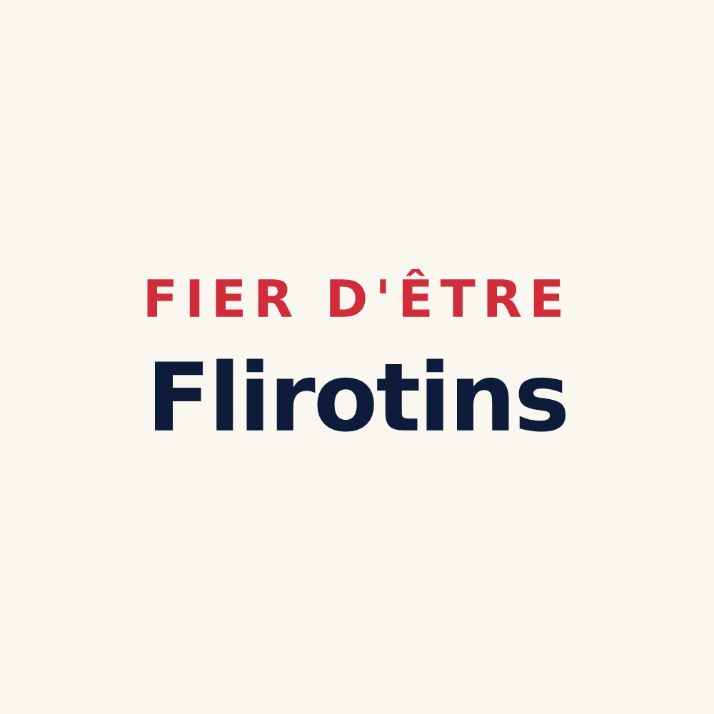 Tasse « Fier d'être Flirotins » — design pour Flirey