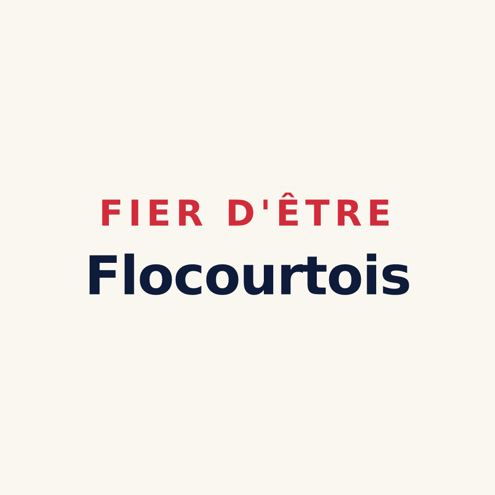 Tasse « Fier d'être Flocourtois » — design pour Flocourt
