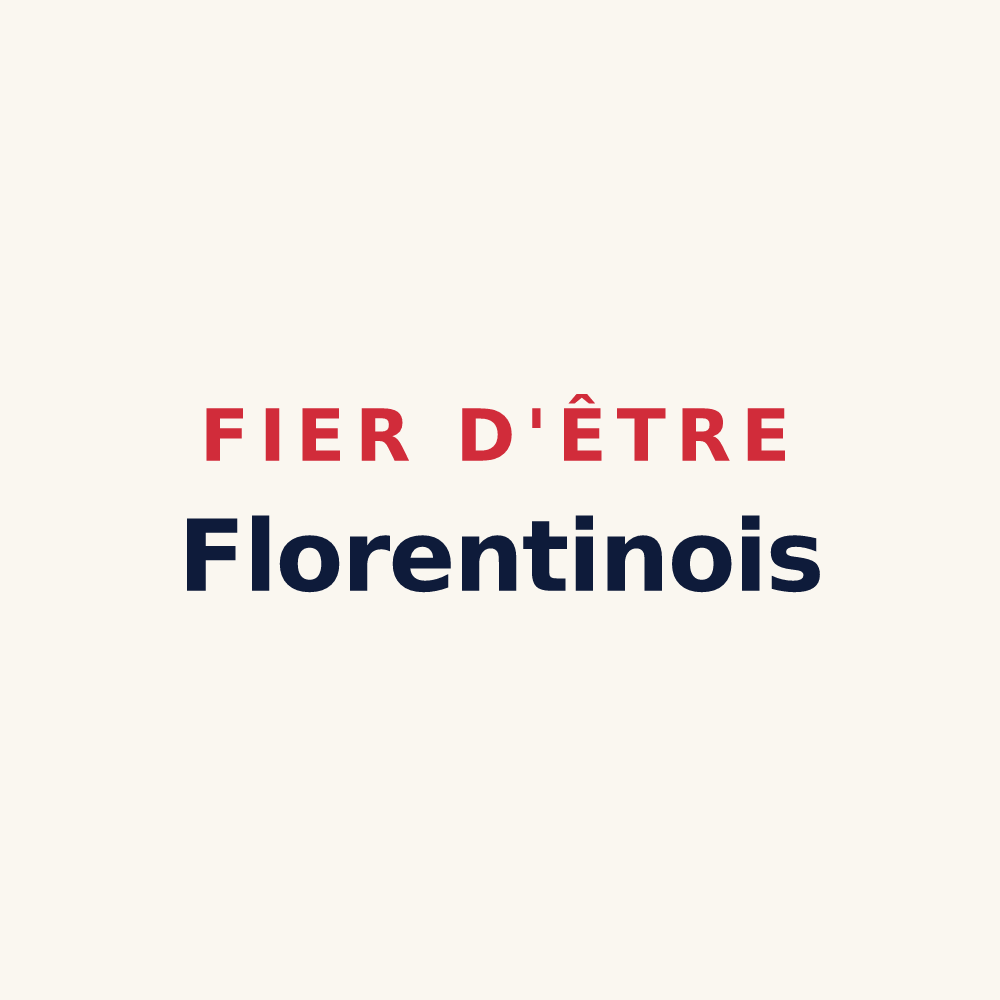 Tasse « Fier d'être Florentinois » — design pour Florentin