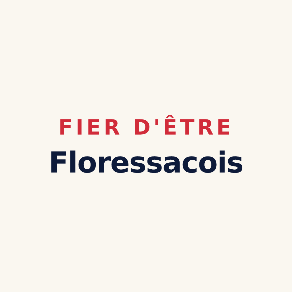 Tasse « Fier d'être Floressacois » — design pour Floressas