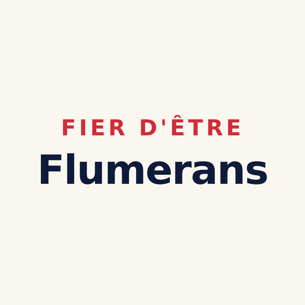 Tasse « Fier d'être Flumerans » — design pour Flumet