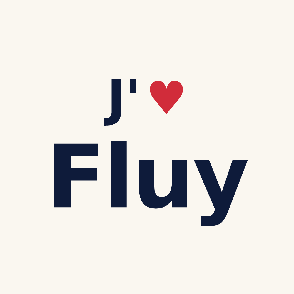 Tasse personnalisée Fluy — design J'aime Fluy