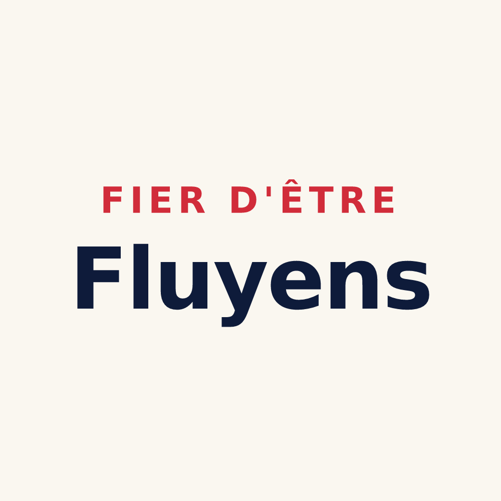 Tasse « Fier d'être Fluyens » — design pour Fluy