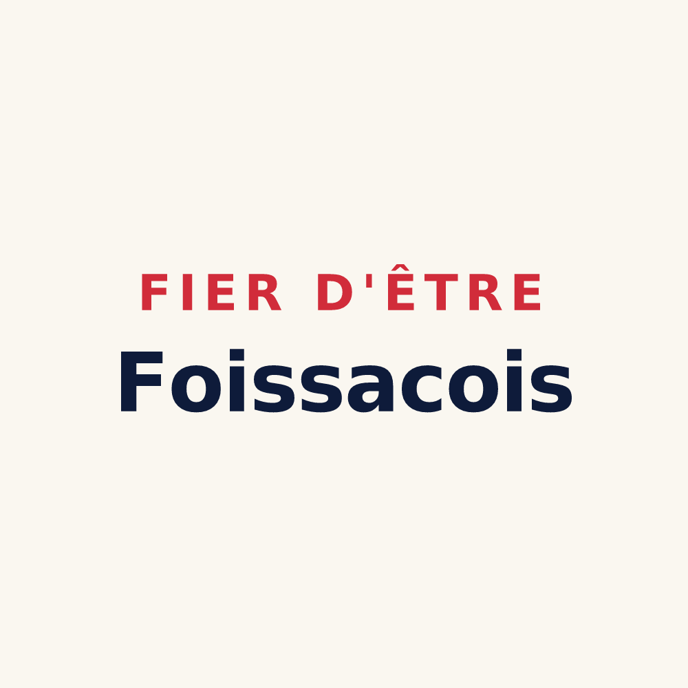 Tasse « Fier d'être Foissacois » — design pour Foissac