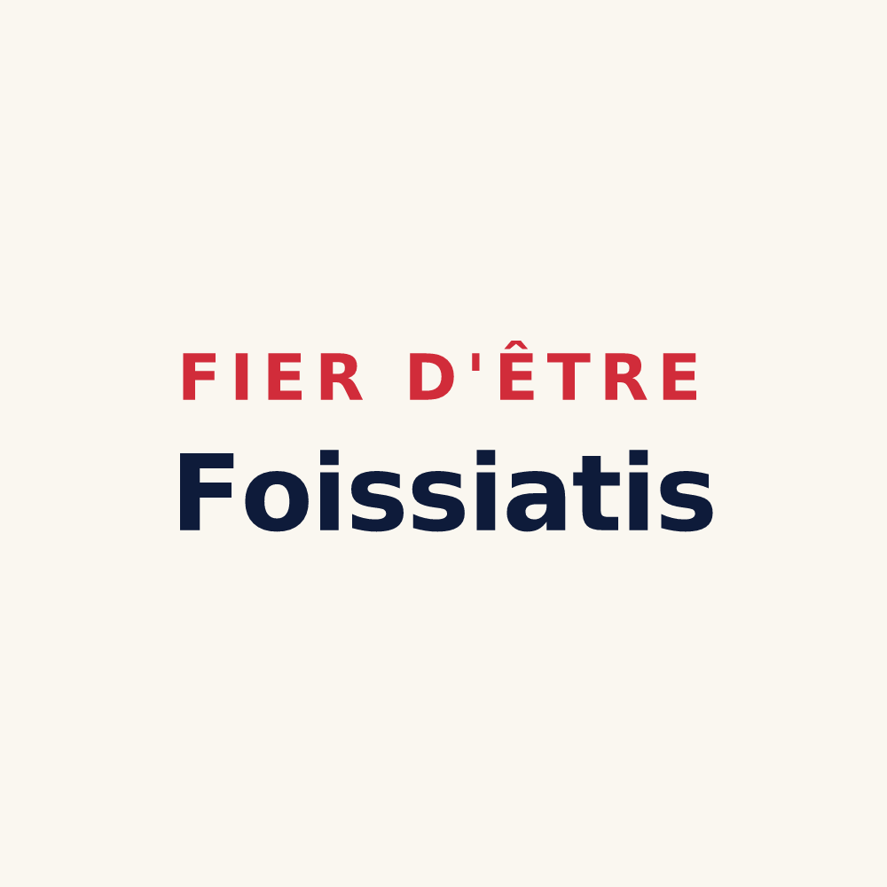 Tasse « Fier d'être Foissiatis » — design pour Foissiat