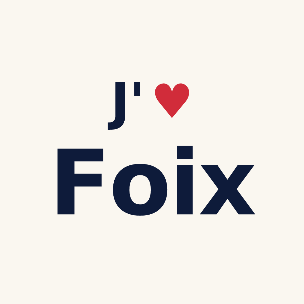 Tasse personnalisée Foix — design J'aime Foix