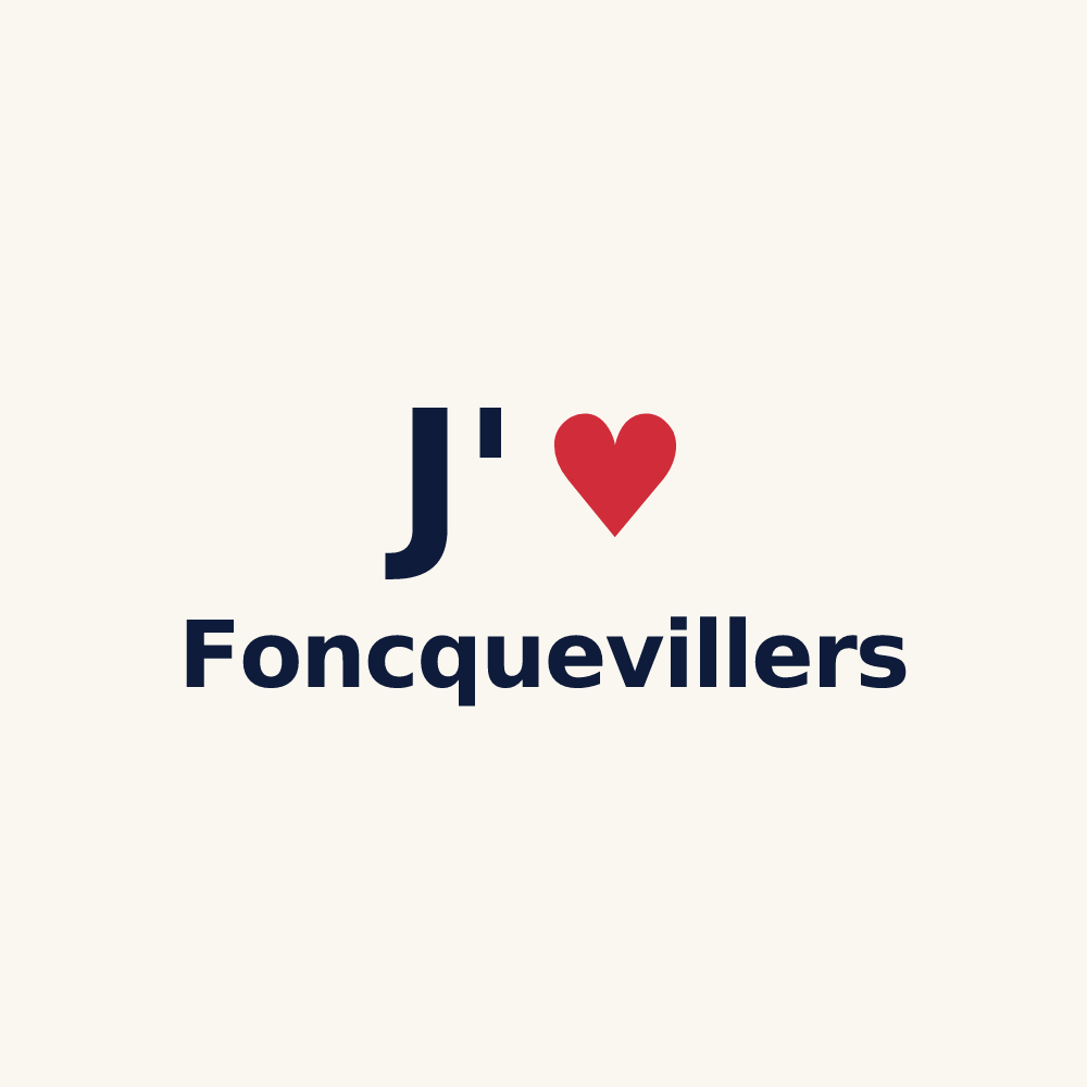 Tasse personnalisée Foncquevillers — design J'aime Foncquevillers