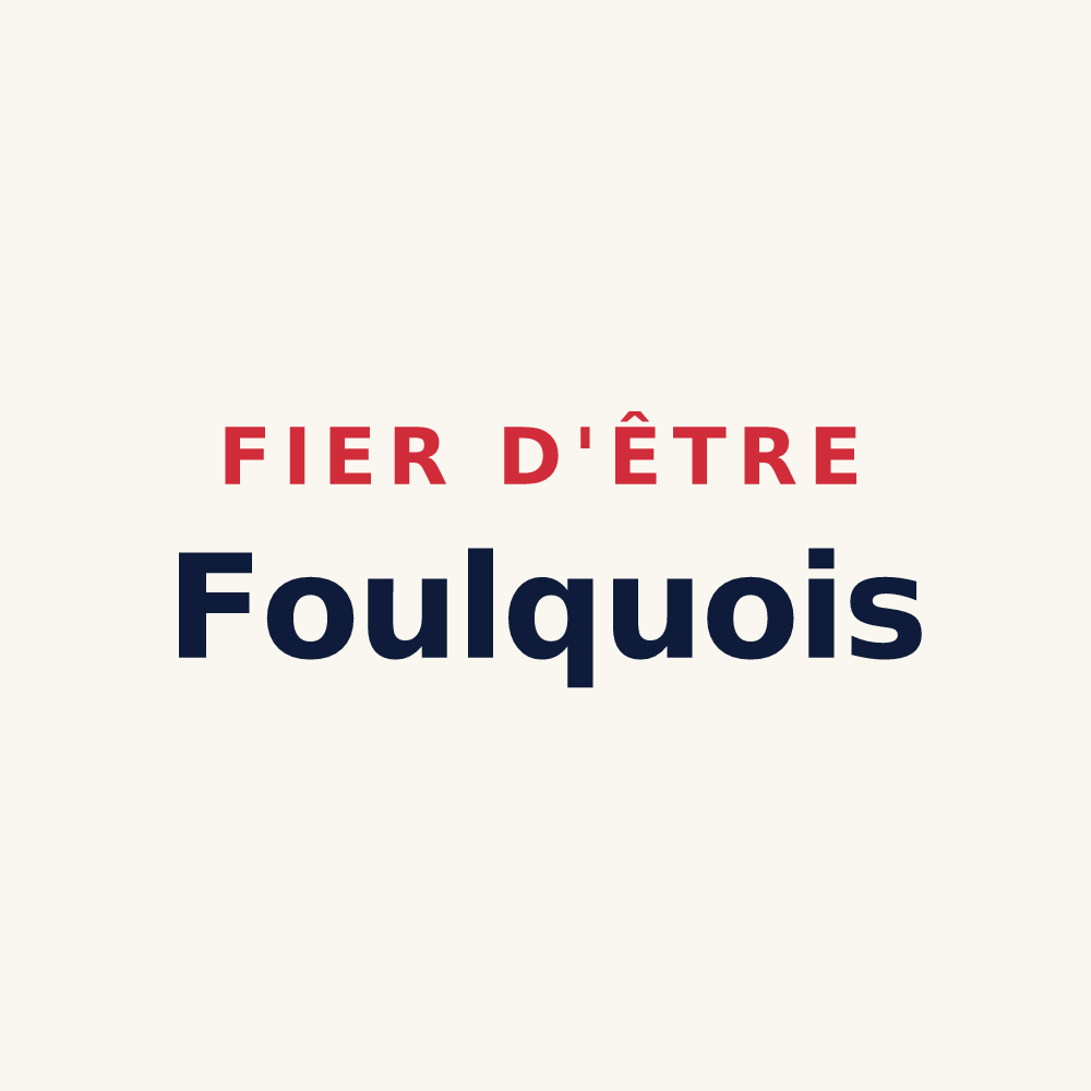 Tasse « Fier d'être Foulquois » — design pour Foncquevillers