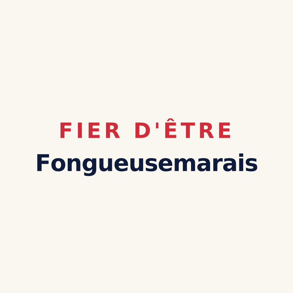 Tasse « Fier d'être Fongueusemarais » — design pour Fongueusemare