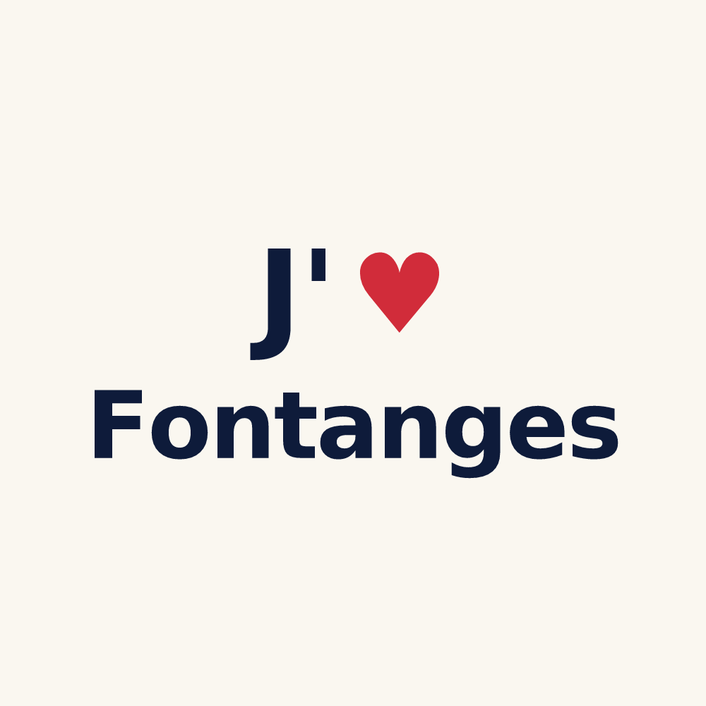 Tasse personnalisée Fontanges — design J'aime Fontanges