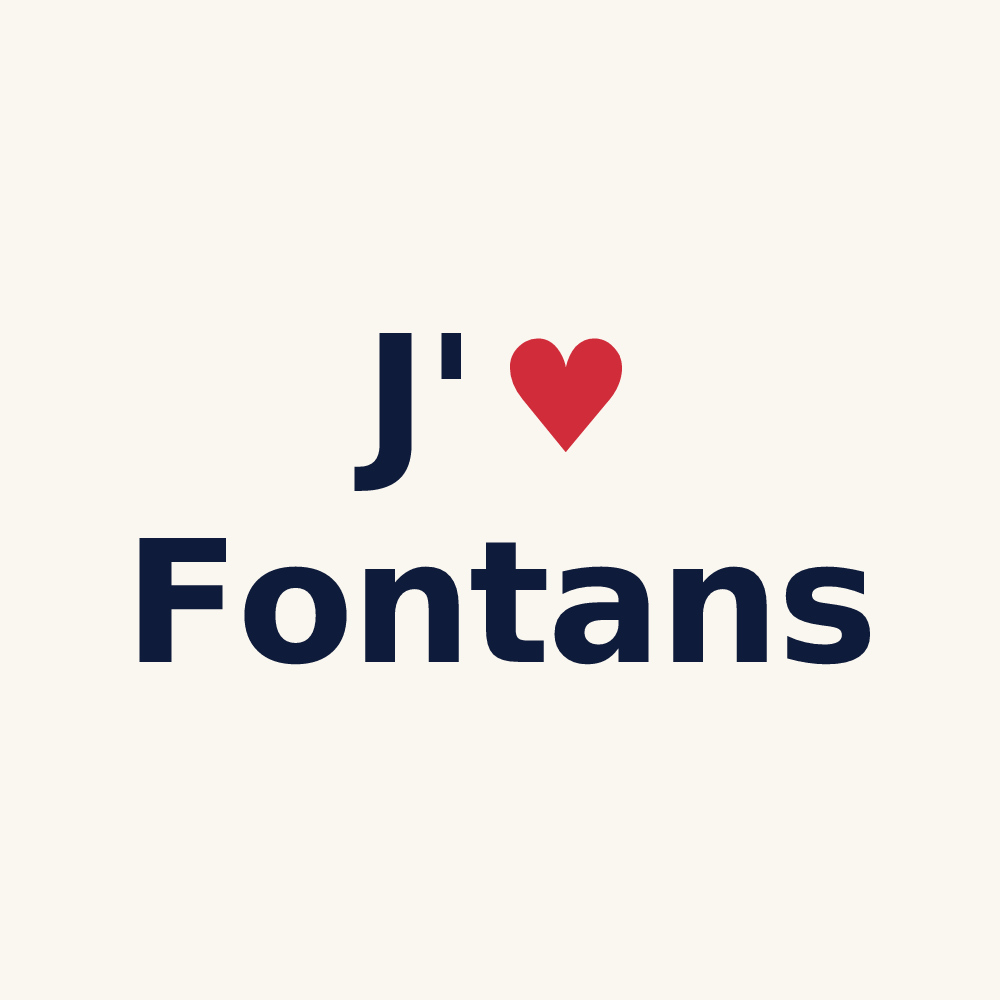 Tasse personnalisée Fontans — design J'aime Fontans