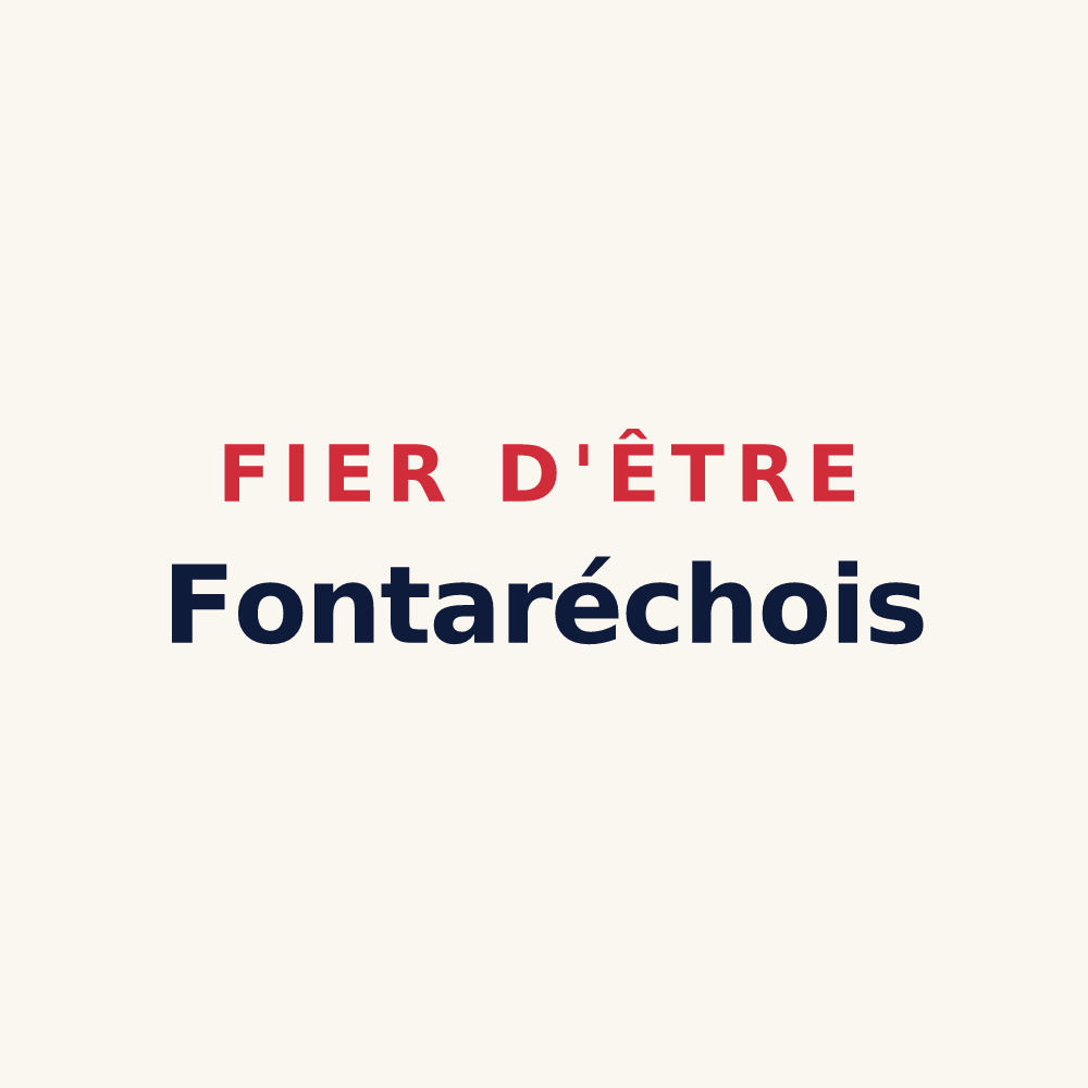 Tasse « Fier d'être Fontaréchois » — design pour Fontarèches