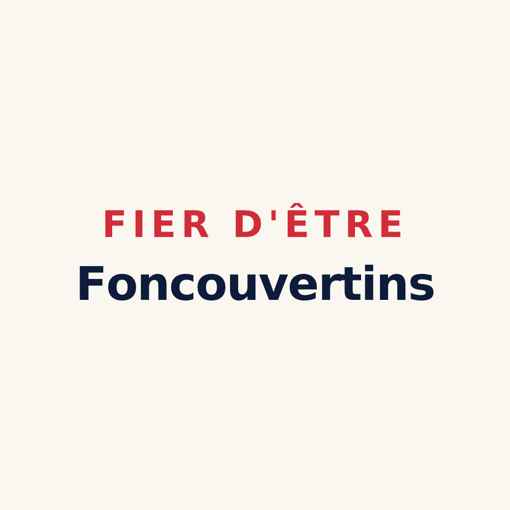 Tasse « Fier d'être Foncouvertins » — design pour Fontcouverte-la-Toussuire