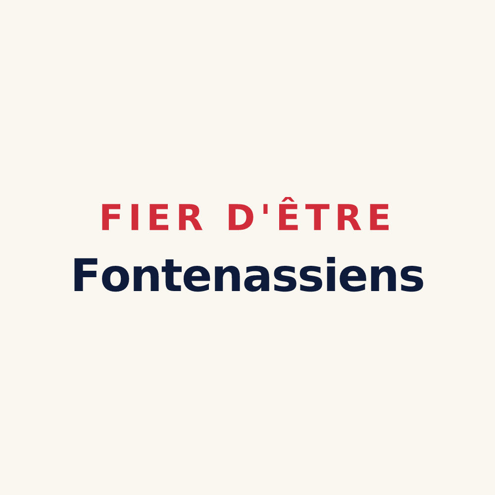 Tasse « Fier d'être Fontenassiens » — design pour Fontenay-le-Pesnel