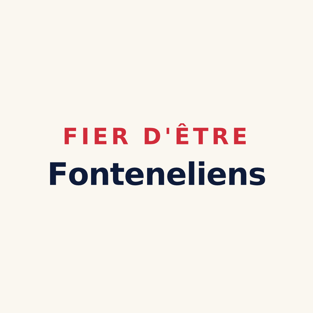 Tasse « Fier d'être Fonteneliens » — design pour Fontenelle-Montby