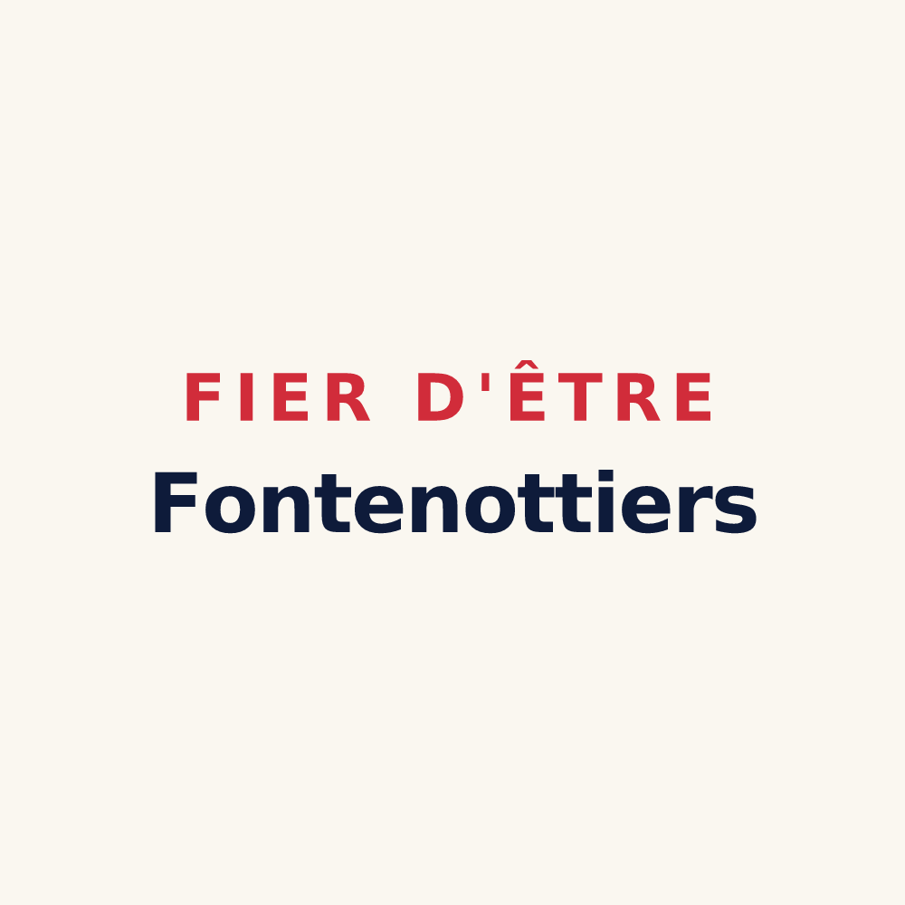 Tasse « Fier d'être Fontenottiers » — design pour Fontenotte