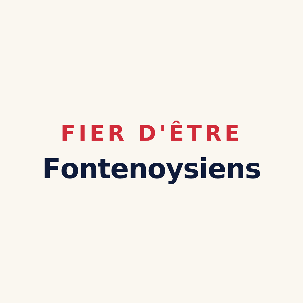 Tasse « Fier d'être Fontenoysiens » — design pour Fontenoy-sur-Moselle